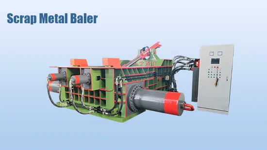 Hydraulic Scrap Iron Shavings Aluminum Chip Metal Compactor Baling Press Baler Machine